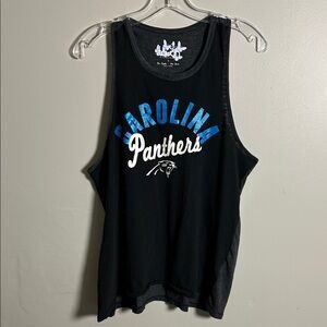 Touch by Alyssa Milano Carolina Panthers NFL Women’s Tank Top Size Large